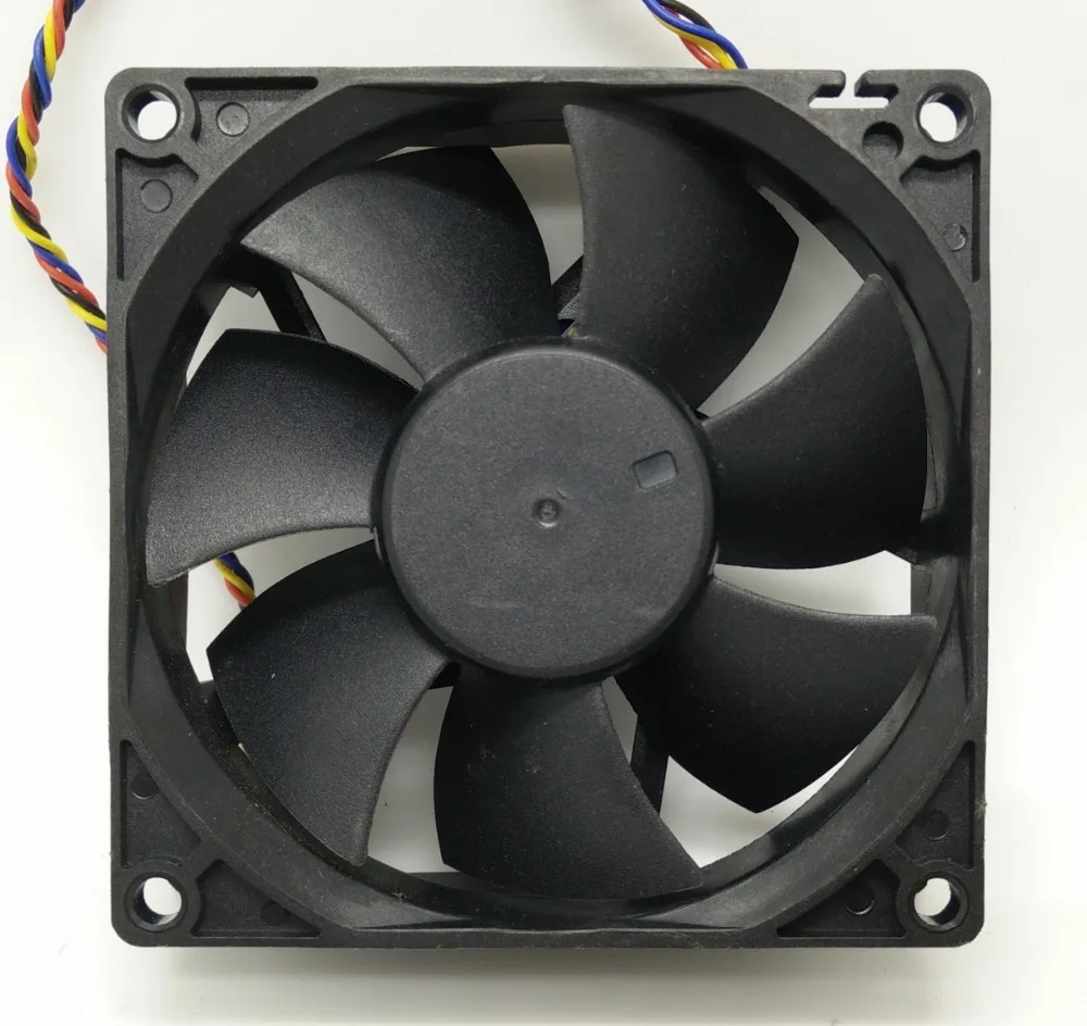 NANILUO 8025 80 мм x 80 мм x 25 мм DL08025R12U гидравлический подшипник ШИМ кулер вентилятор охлаждения 12 В 0.50A 4 провода 4-контактный разъем