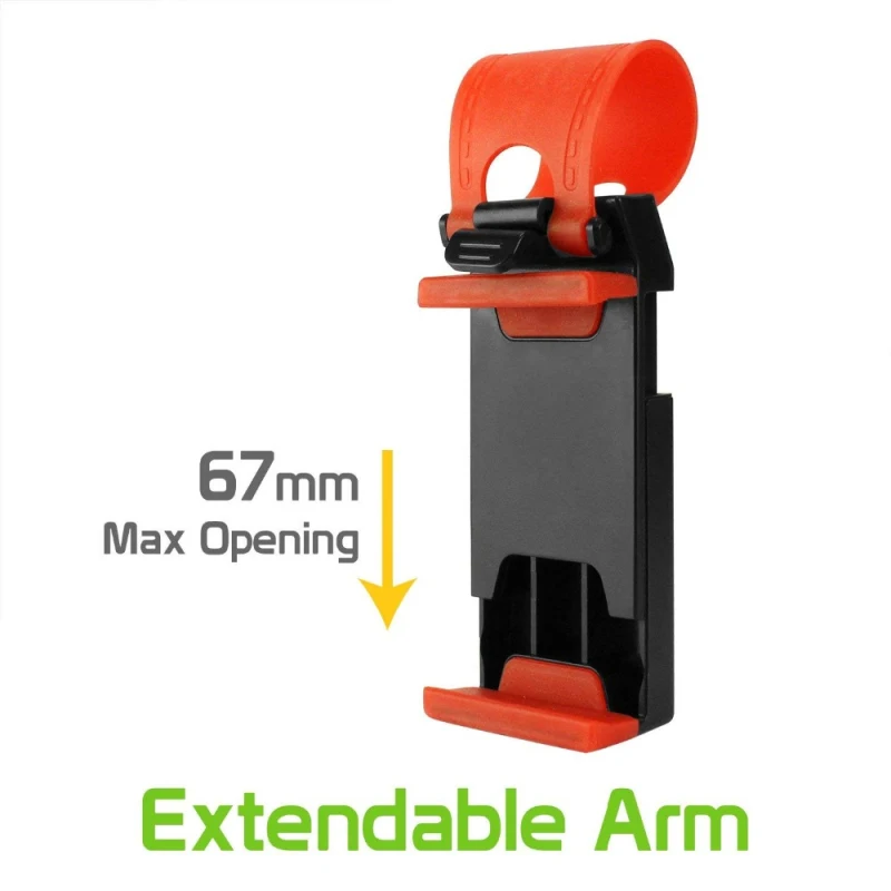 Универсальный автомобильный держатель для телефона на рулевое колесо iPhone 7 8 Samsung