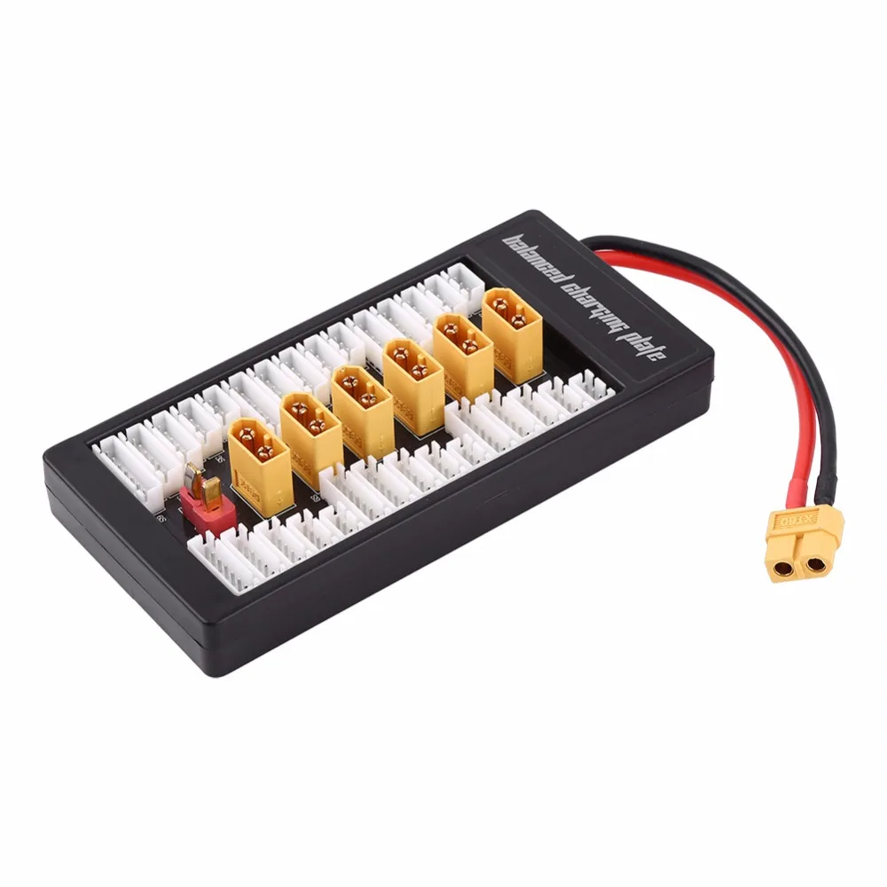 Multi 2S 6S Lipo параллельная сбалансированная зарядная плата XT60 штепсельная вилка для