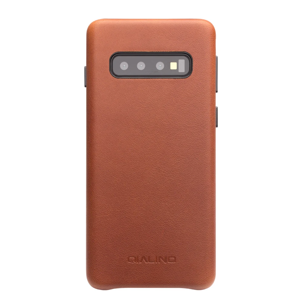 Чехол ручной работы из натуральной кожи для Samsung Galaxy S10 Plus Роскошный ультра тонкий