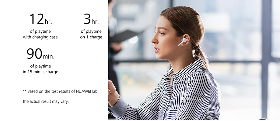 HUAWEI FreeBuds Enjoy Version беспроводные наушники-вкладыши с двойным кликом управления стерео с зарядным устройством IP54 HUAWEI freebuds lite