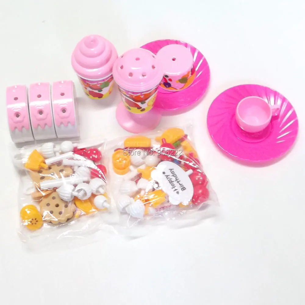 Игрушечный миксер игровой набор розовый коричневый ролевые игры еда фруктовое