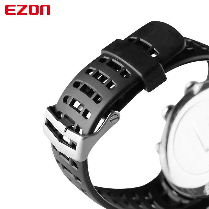 EZON спортивные часы, Силиконовый каучуковый ремешок Ремешок для наручных часов L008 T023 T029 T031 G2 G3 S2 H001 H009 T007 T037 T043