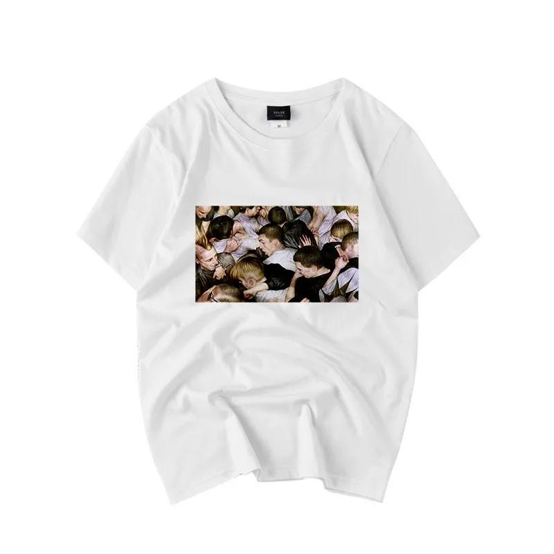 Женская футболка в стиле хип хоп оригинальная модная с принтом японском ретро