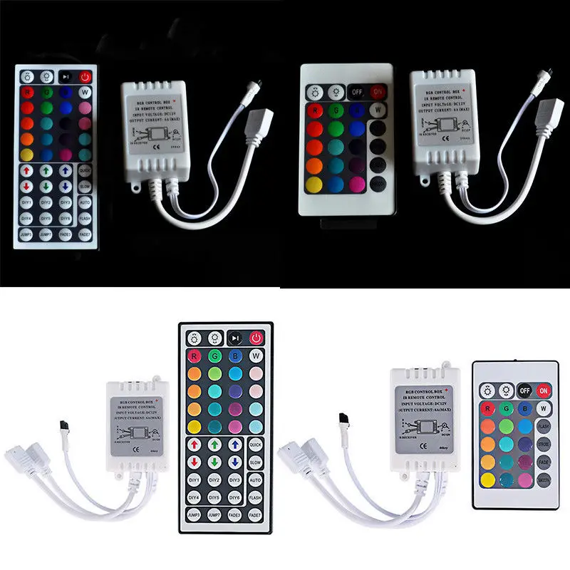 DC12 24V 24/44 ключ ИК пульт дистанционного управления коробка AC/DC 12V диммер
