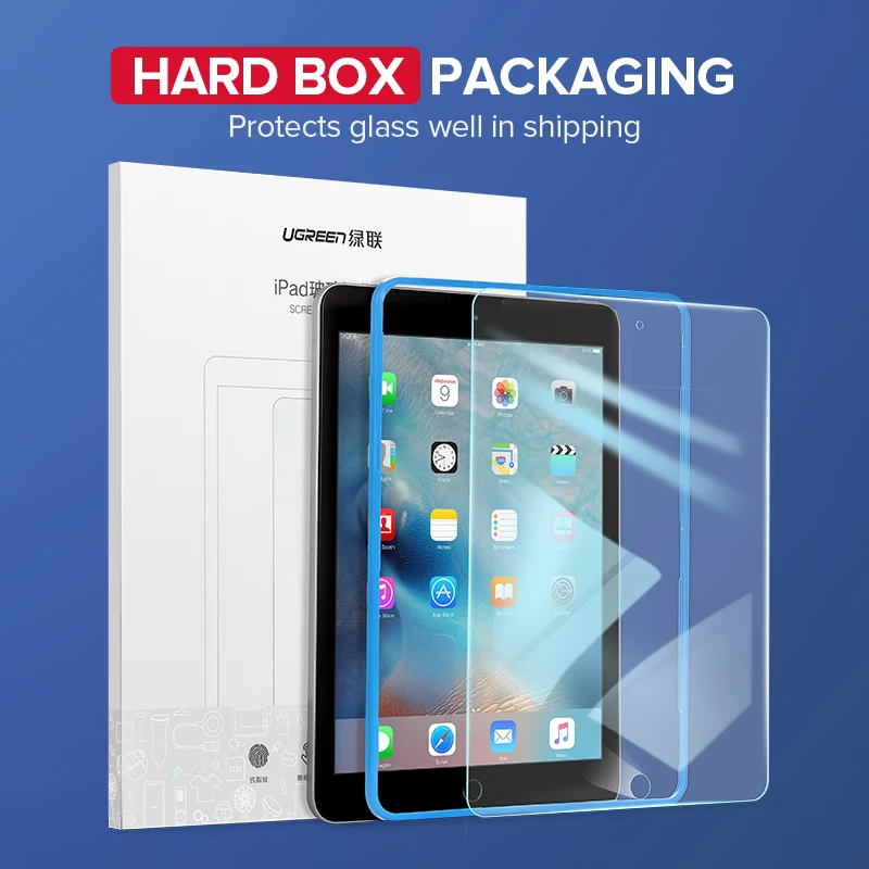 Защитное стекло для экрана Ugreen для iPad Air Pro 9,7 дюймов, Защитное стекло для экрана для iPad