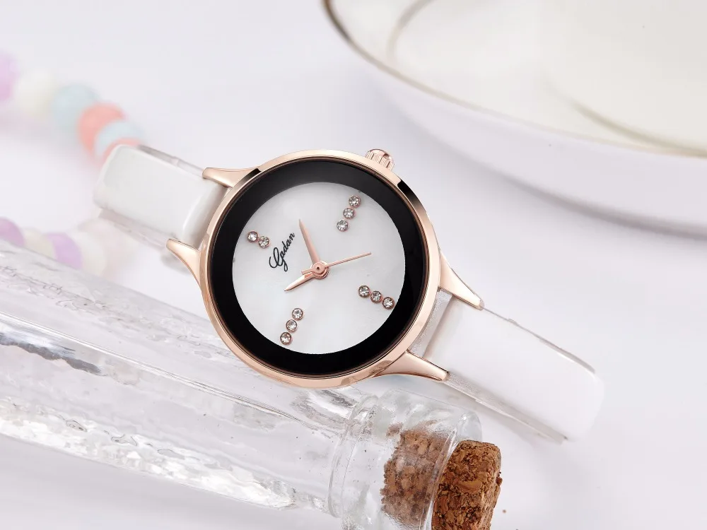 Новый яданьский дорогостоящих шнек женские часы точность водонепроницаемые