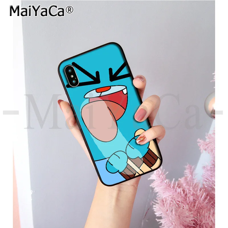 MaiYaCa The Amazing World Gumball New Arrived High Quality Phone Case for iPhone 8 7 6 6S Plus X XS MAX 5 5S SE XR Gumball image 2