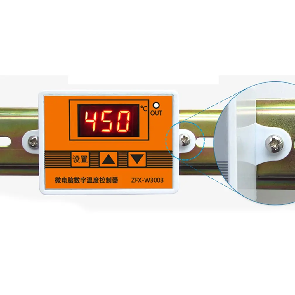 12V 24V 220VAC цифровой светодиодный контроллер температуры 3003 для инкубатора