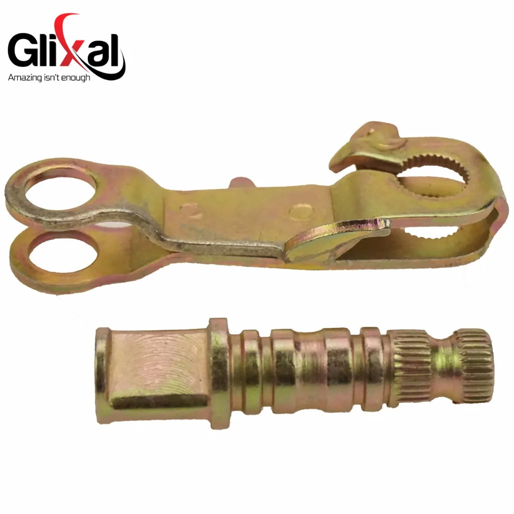 Glixal GY6 125cc 150cc Задняя Тормозная колодка барабана рычаг и тормозной стержень для