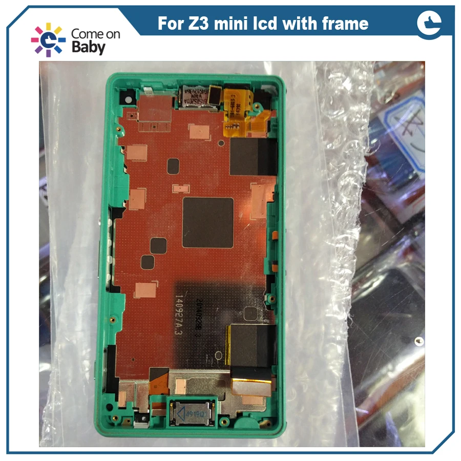 ЖК-дисплей для Sony Z3 mini хорошее качество кодирующий преобразователь сенсорного