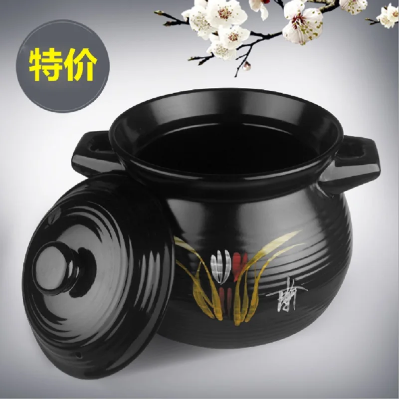 Ceramic casserole Porridge Stew pot rice noodle Pot | Дом и сад