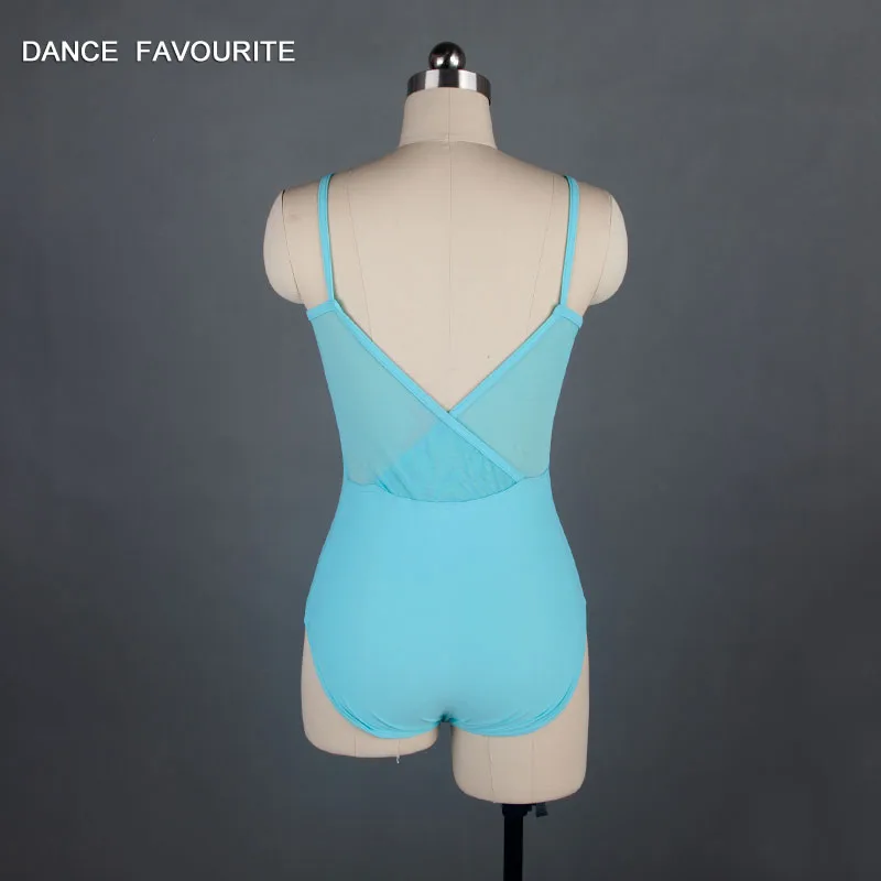Pale blue Танцевальный любимый дизайн матовой лайкра балетные трико Camisole женские балетные трико, танцевальная одежда для балерины - Цвет: Pale blue