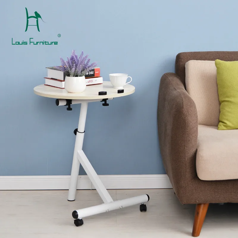 Louis Fashion Coffee Tables Convenient Simple Circular Modern Living Room Mobile |