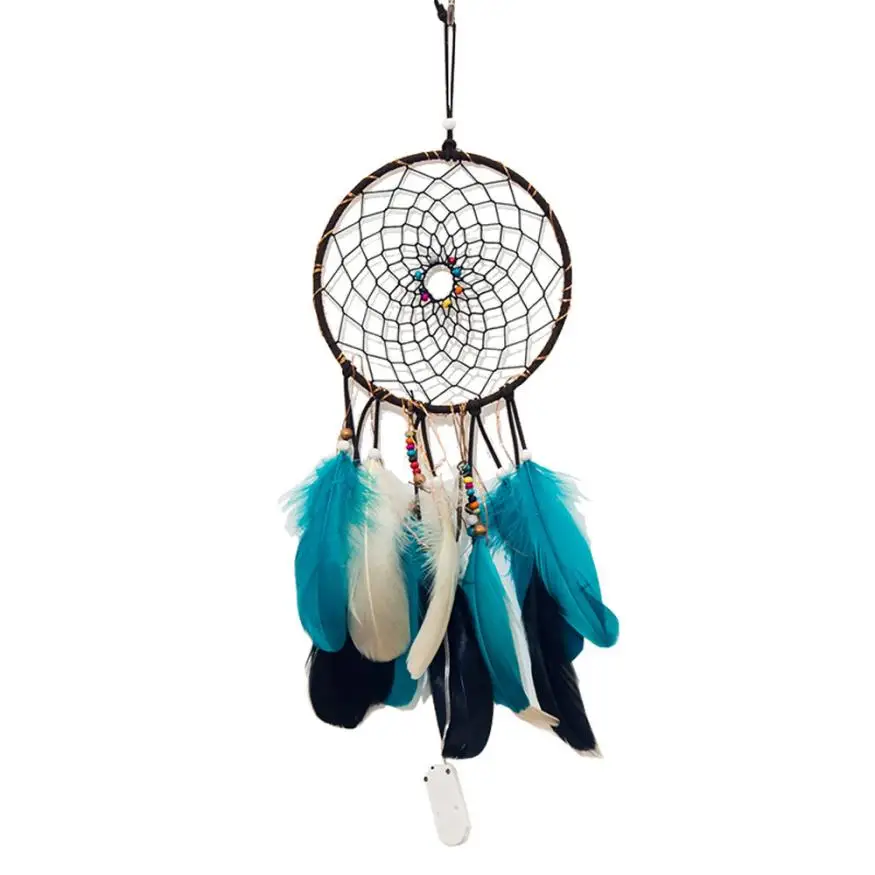 Ловец снов для дома гостиной 2 м 20 светодиодов Колокольчик девочки спальни