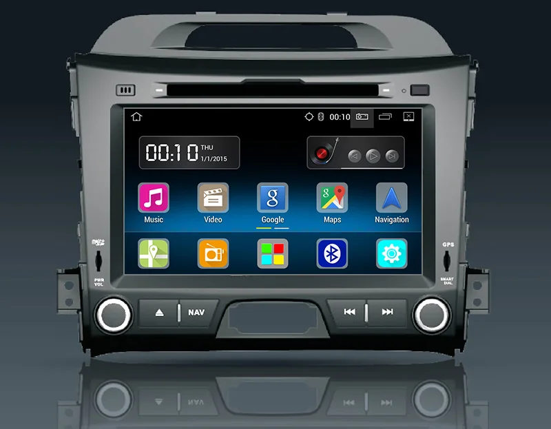 8 дюймов Автомобильный dvd плеер на основе Android для Kia Sportage R 2009 2010 2011 2012 стерео радио