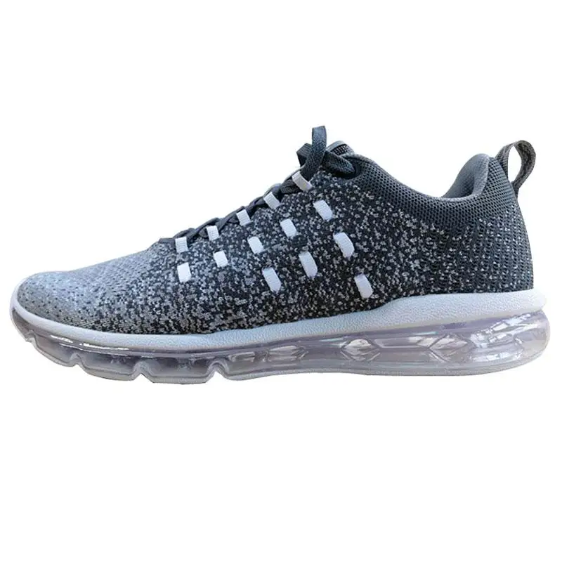 Li-Ning/Мужская прогулочная обувь Bubble Max, амортизирующая спортивная обувь с дышащей подкладкой, AGCN073 SJAS18 - Цвет: AGCN073-4H