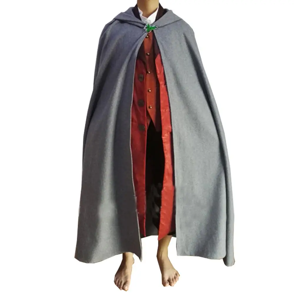 Костюм frodo cos 2020 костюм для косплея полный комплект из топа жилета накидки и брюк