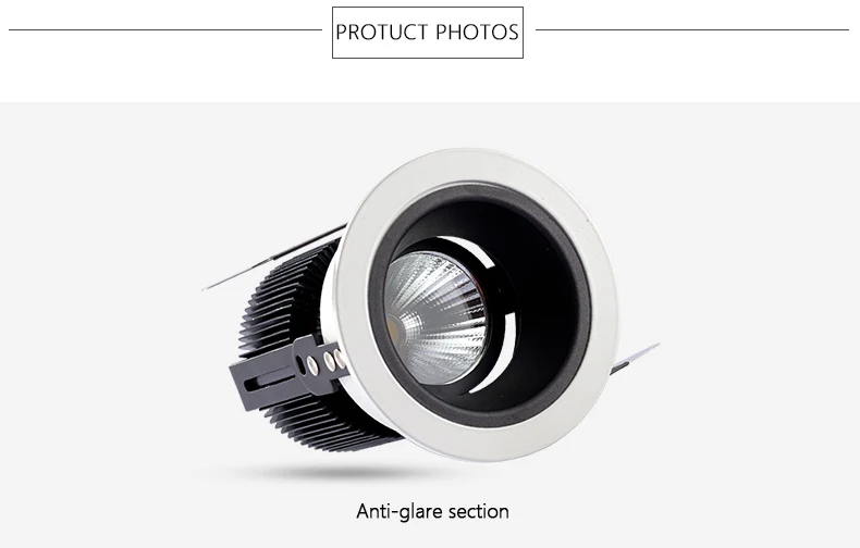 SCON AC110-240V ресторан отель engineering7W/12 W Светодиодный прожектор COB Cree настенный светильник в виде барабана стиральной машины CRI Ra> 93 Современное Внутреннее освещение