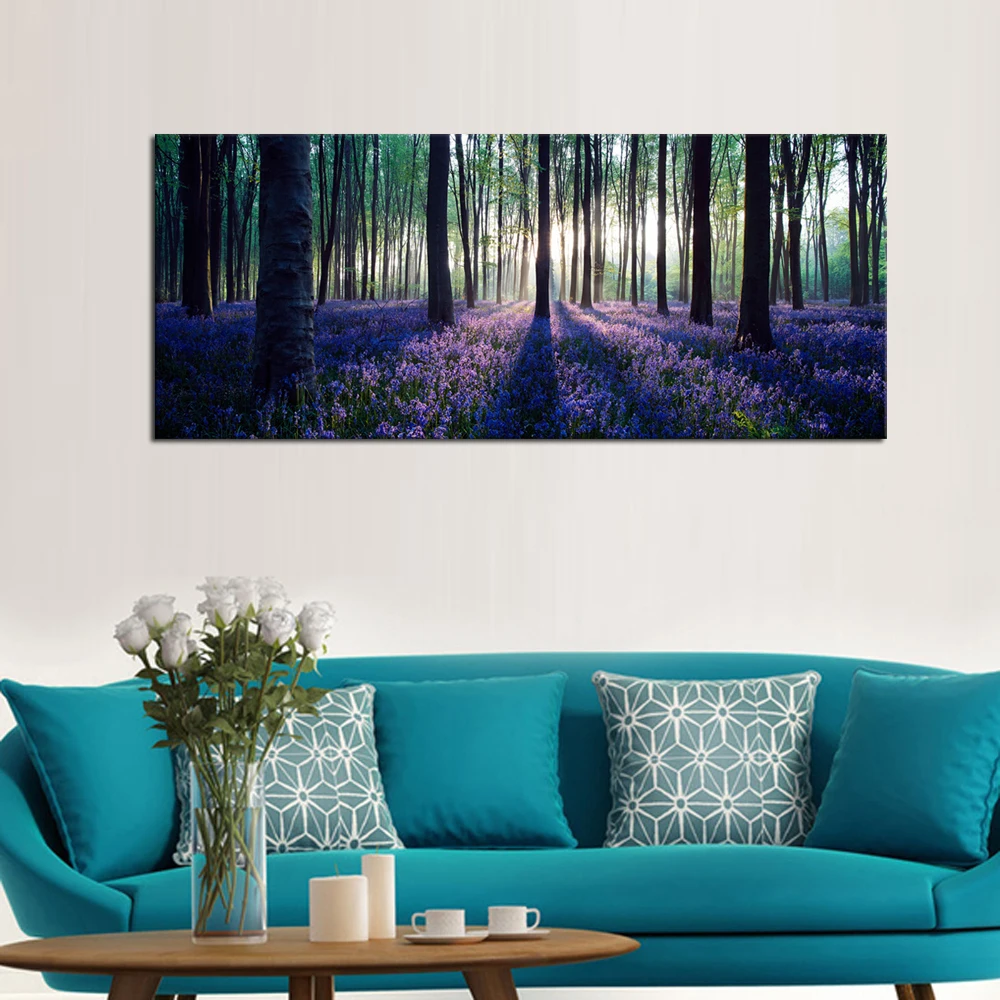 Бесплатная доставка большой размер холщовая настенная живопись с рамкой