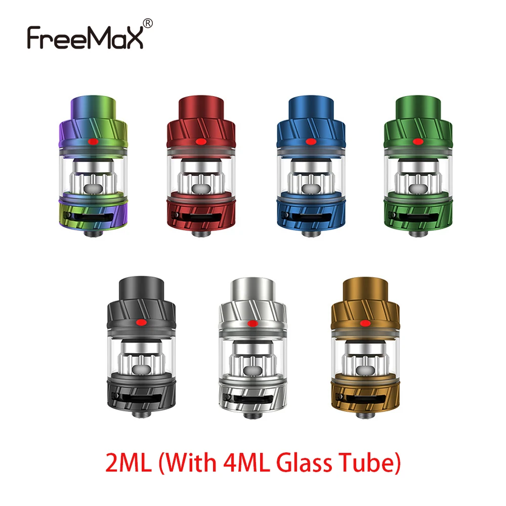 Оригинальный Freemax Fireluke 2 бак металлическое издание 5 мл/2 мл атомайзер Fit TX сетка