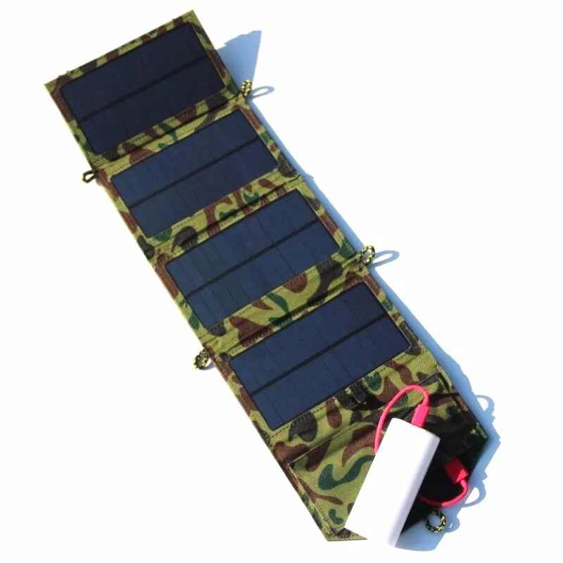 BUHESHUI 7 Вт солнечное зарядное устройство Солнечное мобильное Солнечная Панель для