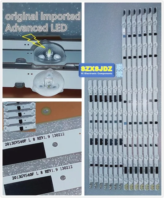 70 шт. (L8*35 + R5 * 35 светодиодный сменная светодиодная лента для 40 дюймового 40F5500