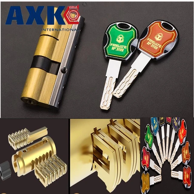 C Класс медный сердечник безопасности запорные цилиндры Противоугонная спальня