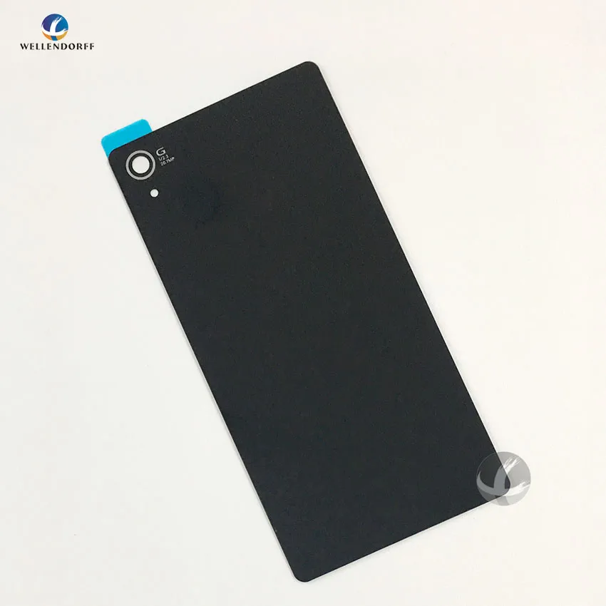 Задняя панель корпуса Стекло для sony Xperia Z2 D6543 L50W D6503 Z2 крышка батареи задняя дверь стекло Корпус с NFC с логотипом