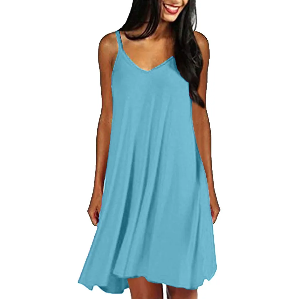 Платье женское повседневное красное с треугольным вырезом|Женские платья| |