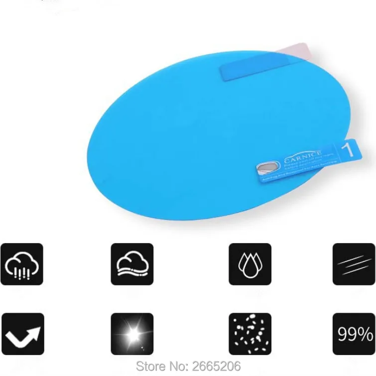 2 шт. автомобиль Зеркало заднего вида анти туман защитная Пленка Наклейки с