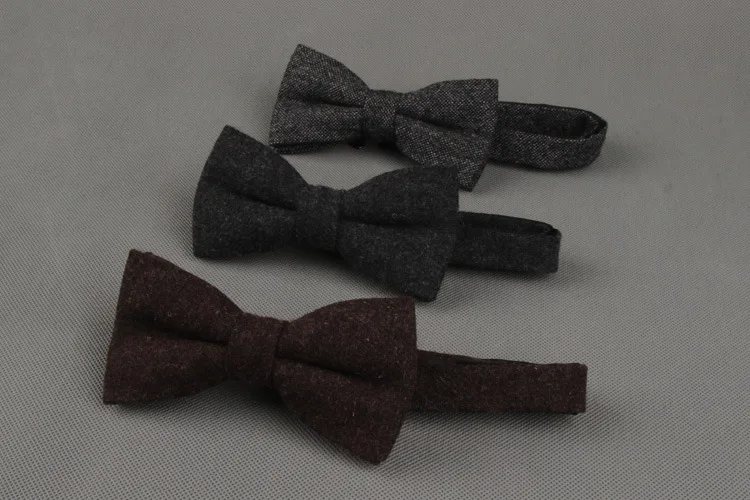 Мужские свадебные костюмы шерстяные галстуки бабочки модные полосатые 20 видов