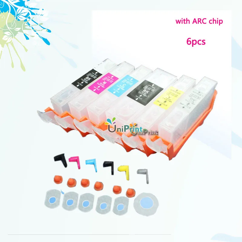Пустые заправляемые картриджи для чернил совместимые с Canon MP980 MP990|ink cartridge|ink cartridge