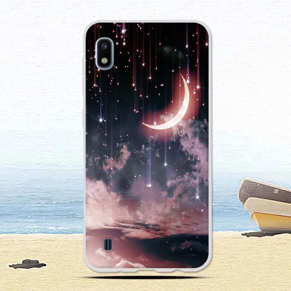 25 Роскошный чехол для samsung Galaxy A10 A 10, мягкий силиконовый чехол из ТПУ с милым рисунком, защитный чехол для телефона, чехол s Fundas Coque - Цвет: 25