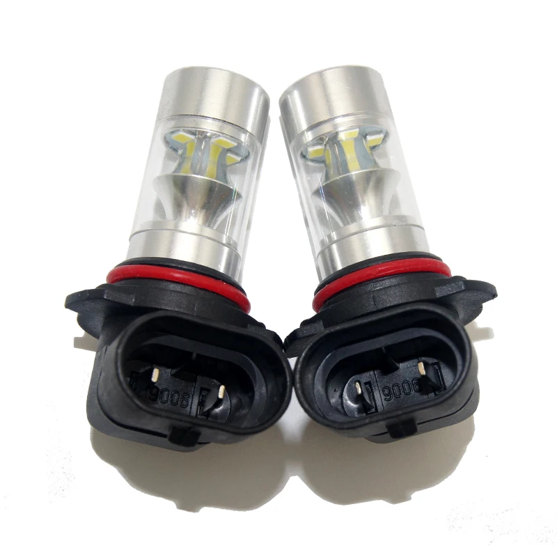 2x Автомобильные светодиодные противотуманные лампы 60 Вт 9005 HB3 Авто Foglight DRL фары