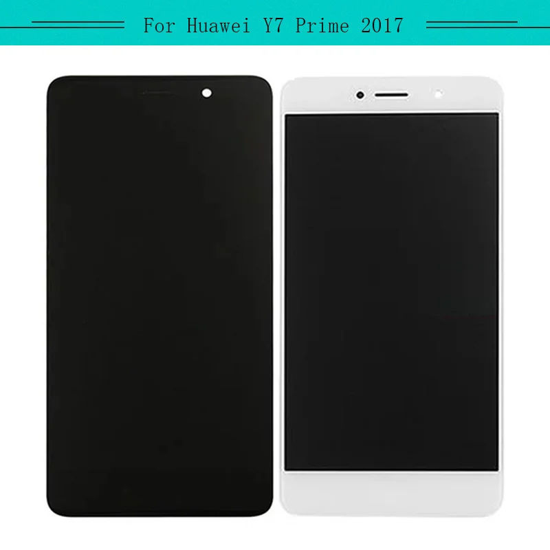 3 шт. для huawei Y7 Prime 2017 TRT TL00 Полный ЖК дисплей в сборе с сенсорным экраном стекло
