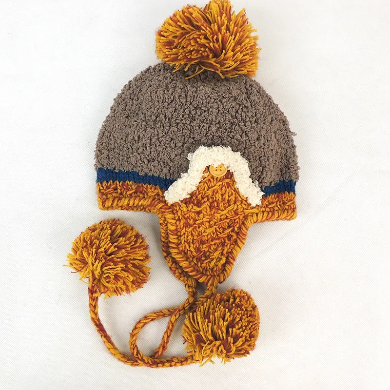 2016 Новая Мода Дамы Зимний Мягкие Трикотажные Шапки Теплые Шапочки Тюрбан Женщины