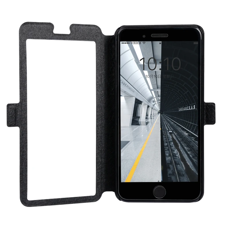 Флип кейс с окошком для Fundas ZTE Blade V8 Mini чехол BV0800 V8Lite V8Mini V0850 Lite сумка C|Чехлы-книжки|