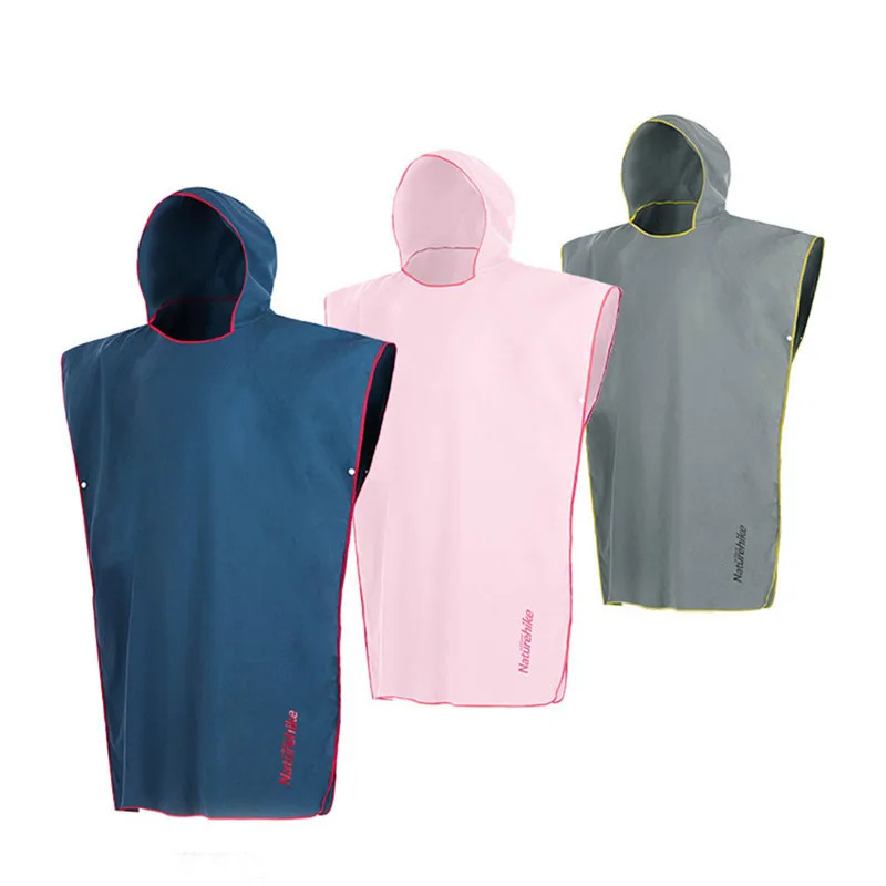 Naturehike Quick Dry Bath Towel Wearable Beach Soft Absorbent Adult Travel Swimming Gown Bathrobe yoga towel | Спорт и развлечения