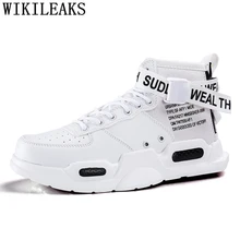 High Top Sneakers Mens Casual Shoes Hot Sale Leather Shoes Men White Sneakers Comfort Unisex Brand Designer Shoes Men 2021 Bona