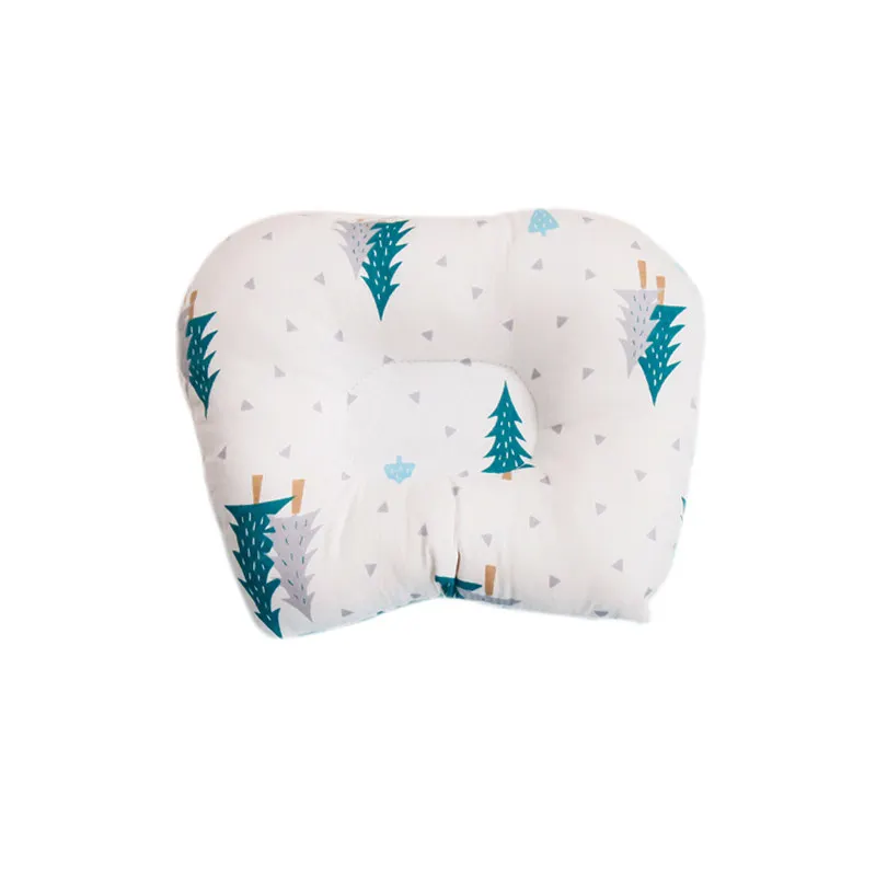 3 New Cotton Baby Head Shaping Nursing Pillow Protection From Flat Head Breathable Infant Cartoon Pillows - Цвет: 3