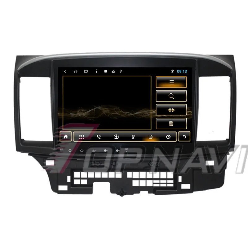Автомобильные 2 Din плееры для Mitsubishi Lancer EX 2010 2011 2012 2013 2014 2015 2016 Android 8 1 10 ''Topnavi