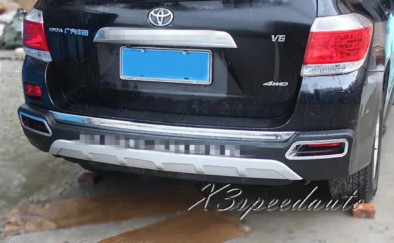 Высокое Качество Задний бампер протектор для Toyota Highlander 2011 2012 2013 | Автомобили и