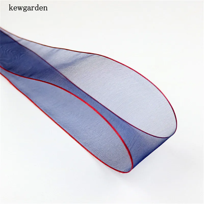 Kewgarden 40 мм 4 см боковые ленты из пряжи аксессуары для рукоделия бант атласная