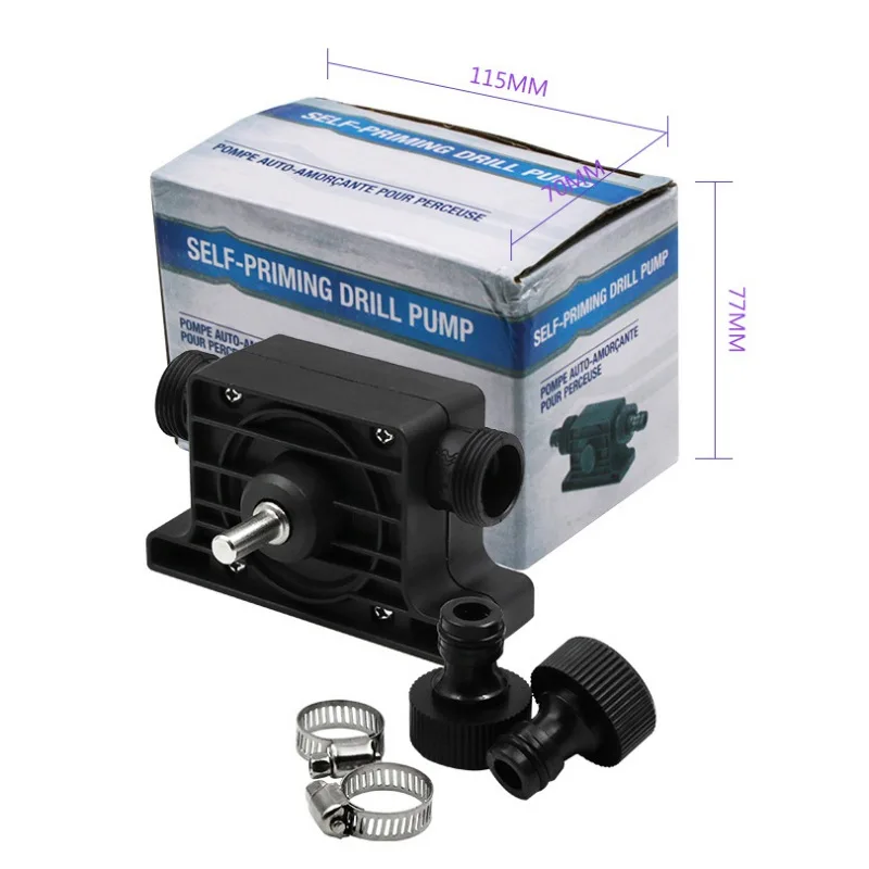 Электрические дрели с большим потоком самовсасывающий насос для перекачки