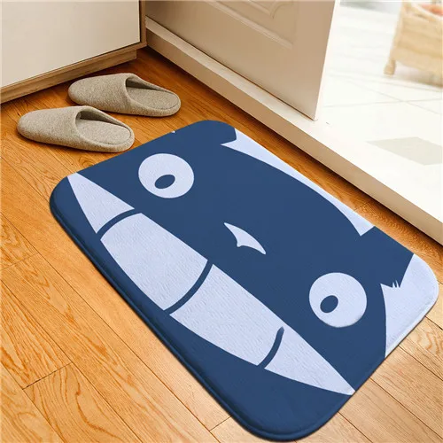 Style 16 Аниме Мой сосед Тоторо студия Ghibli пол коврик дверной проем нескользящий ковер кровать гостиная домашняя кухня напольный околодверный коврик - Цвет: Style 16