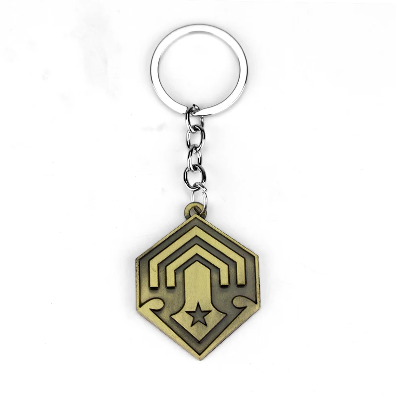 Мода игры серии Jewelry Halo 5 брелок автомобиль Spartan черный логотип подвеска Для