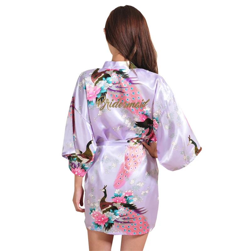 RB031 большой размер кимоно ночная рубашка платье для невесты женщин домашний