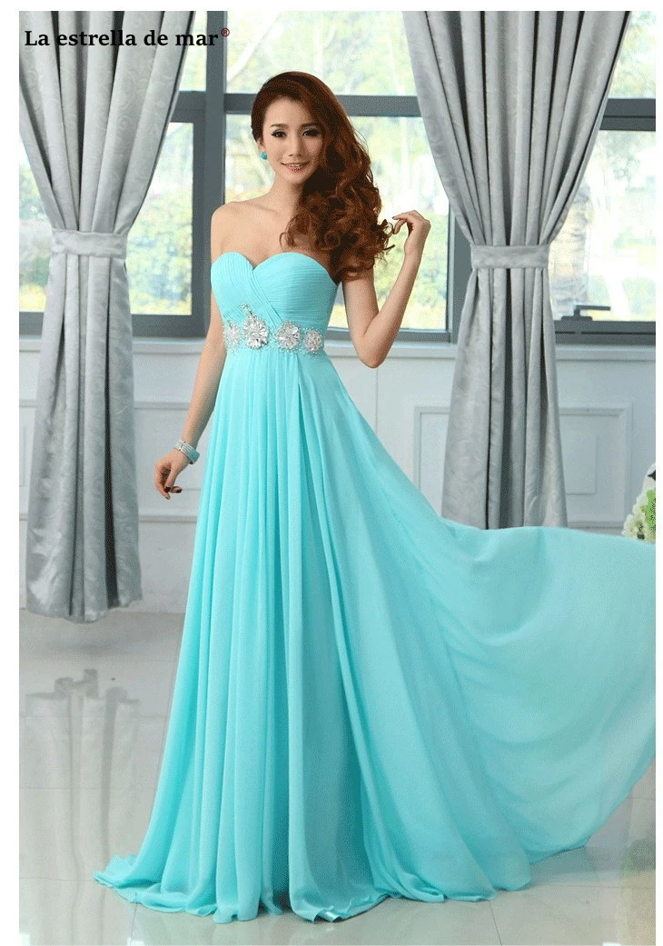 Robe Demoiselle D'honneur Pour Femme ходовой шифон с украшением в виде кристаллов открытыми
