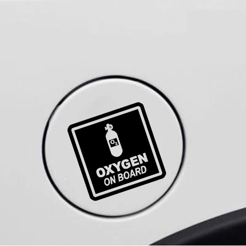 QYPF 10 2 см * кислородная на доске виниловая наклейка забавная Автомобильная черный